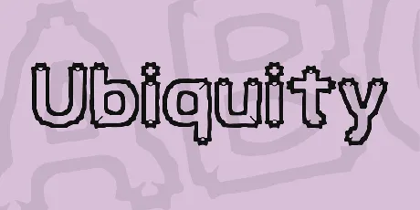 Ubiquity font