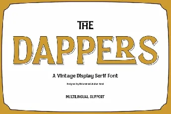 Dappers font