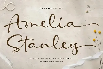 Amelia Stanley font