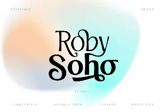 Roby Soho font