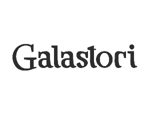 GalastoriDemo font