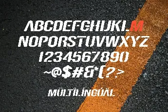 Speed Impact font