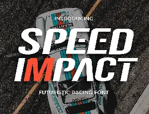 Speed Impact font