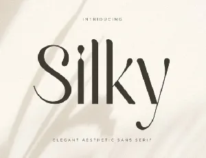 Silky font