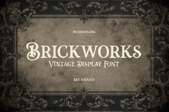 Brickworks font