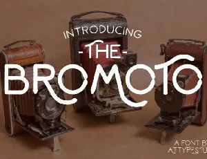 Bromoto Typeface font