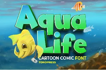 Aqua-Life font