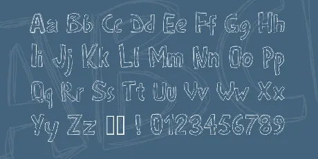 PWRoughs font