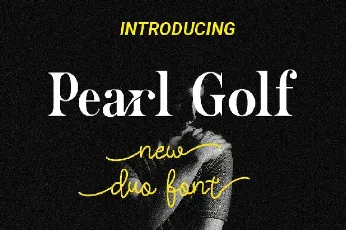 Pearl Golf font