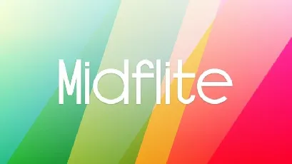 Midflite font