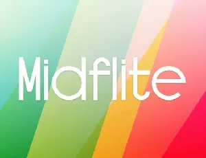 Midflite font