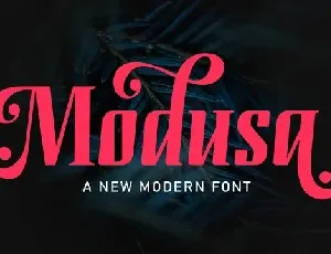 Modusa font