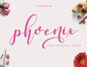 Phoenix Script font