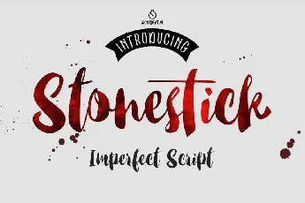 Stonestick font