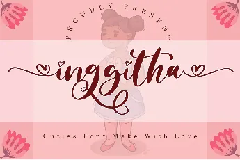 Inggitha font