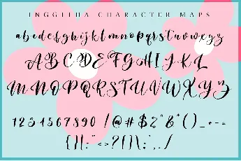 Inggitha font