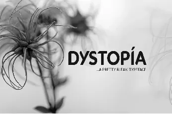 Dystopia font