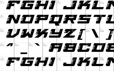 Race Freak font