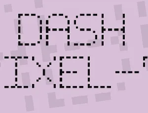 Dash Pixel-7 font