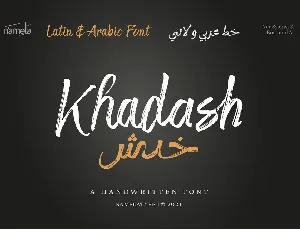 Khadash font