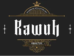 Rawuh font