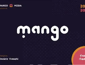 Mango Display font