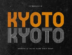 Kyoto font