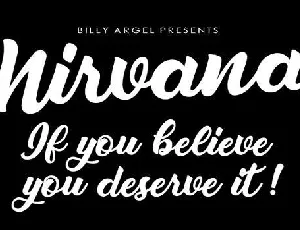 Nirvana font