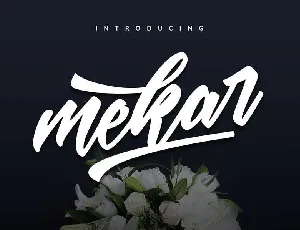 Mekar font