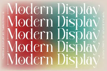 Permola Display font