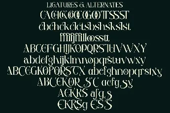 Permola Display font