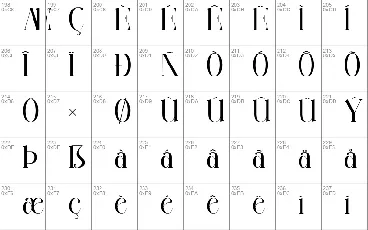 Permola Display font