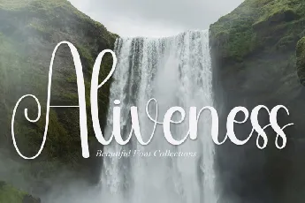 Aliveness font