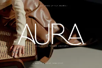 Aura font