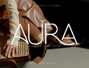 Aura font