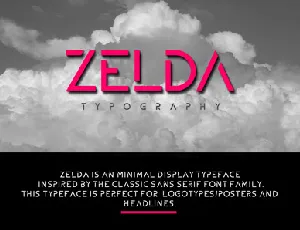 Zelda font