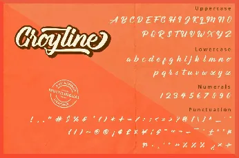 Groyline font