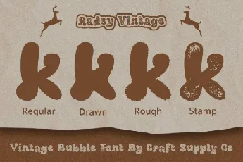 Radey Vintage font