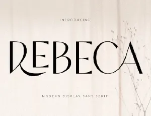 Rebeca font