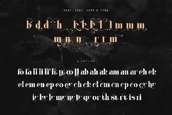 Aestera - Personal use font