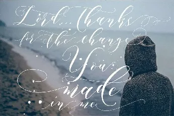 Aidan Romantic Script font