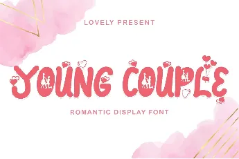 YOUNG COUPLE font