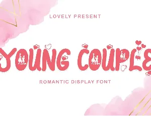 YOUNG COUPLE font