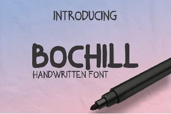 Bochill font