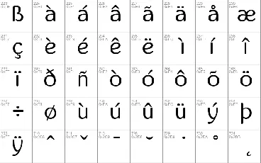 inglobal font