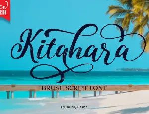 Kitahara Brush Script font