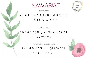 Nawabiat font