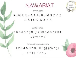 Nawabiat font