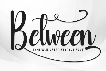 Between Script font