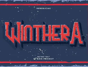 Winthera Demo font